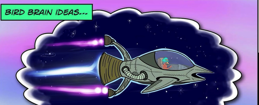 Cartoonist Insights on Humanity’s Endless Pursuit of Horizons