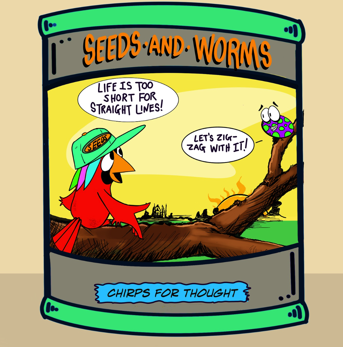 Seeds and Worms: Zig-Zag
